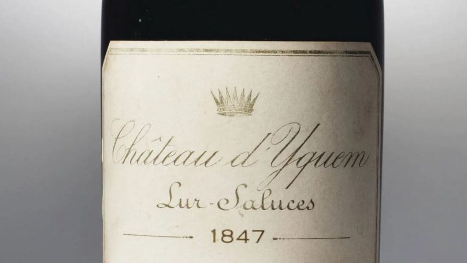 vin prix record 58 000 euros bouteille chateau dyquem